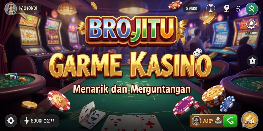 Tangkapan layar menunjukkan gameplay seru dengan grafis menakjubkan dari BROJITU.
