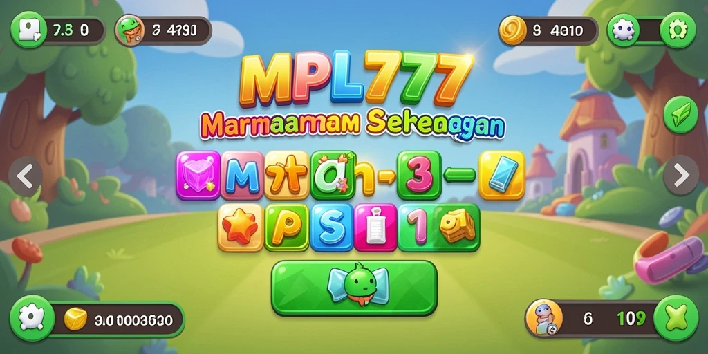 Screenshot gameplay MPL777 yang menunjukkan aksi Match-3 yang mendebarkan.