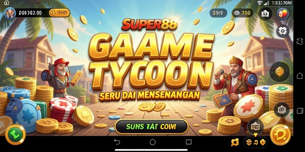 Tampilan gameplay SUPER88 yang seru dan menantang.