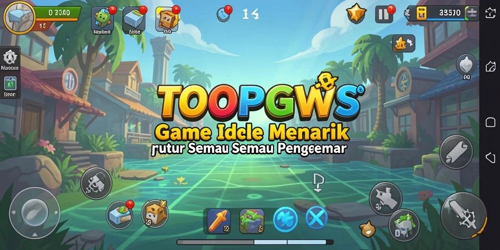 Gameplay TOOPGWS yang menarik dengan karakter yang berkembang.