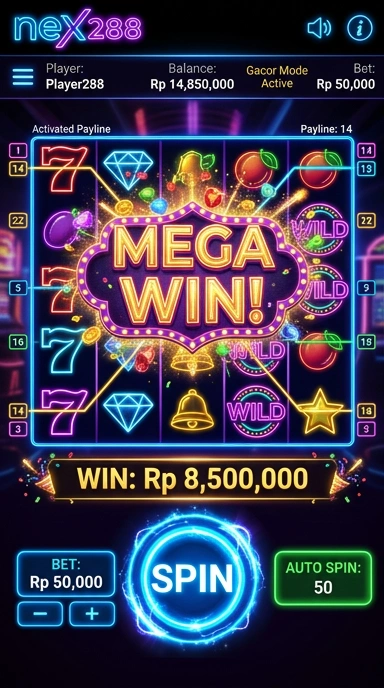 Proses unduh aplikasi yang cepat di nex288.